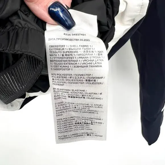 BOGNER Women's Dalya Hooded Two Tone Ski Jacket US 4 Small Off White WP NWOT - Picture 11 of 15